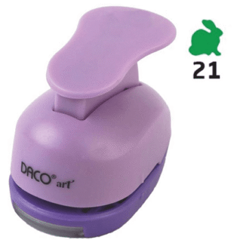 Perforator cu model 2.5 cm - Iepure (21)