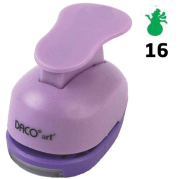 Perforator cu model 2.5 cm - Om de zapada (16)