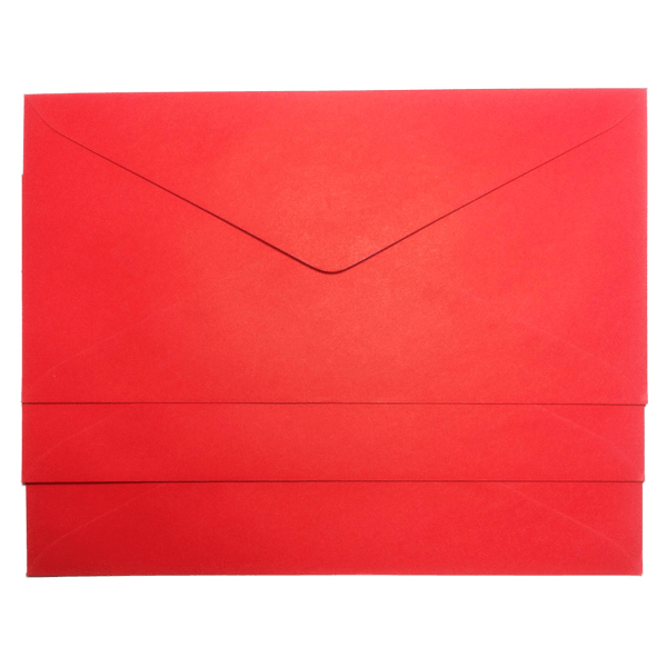 Plic colorat DL 80g mp rosu 25buc Plic rosu DL colorat