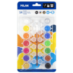Culori tempera borcan Milan 14 culori 5ml