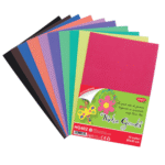 Hartie gumata autoadeziva 10 culori Daco