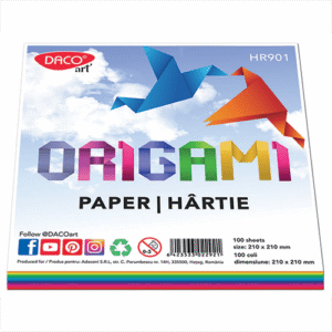 Hartie origami 21cm x 21cm