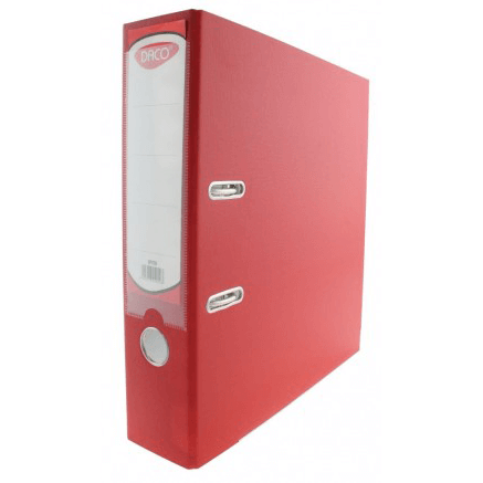 Biblioraft plastifiat rosu