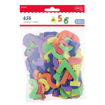 Cifre spuma autoadeziva 456 Daco