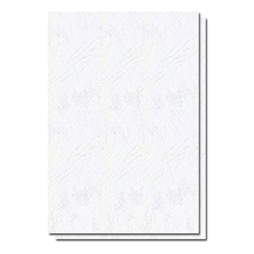 Coperta carton imitatie piele A4 - Alb