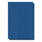 Coperta carton imitatie piele A4 - Albastru