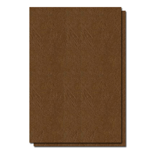 Coperta carton imitatie piele A4 - Maro