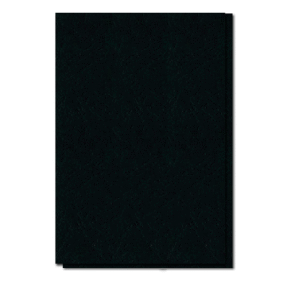 Coperta carton imitatie piele A4 - Negru
