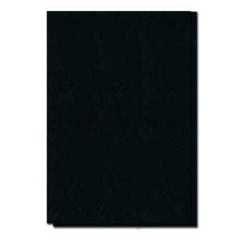 Coperta carton imitatie piele A4 - Negru
