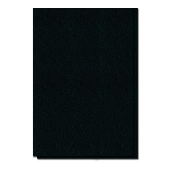 Coperta carton imitatie piele A4 - Negru Coperta carton imitatie piele A4 - Negru