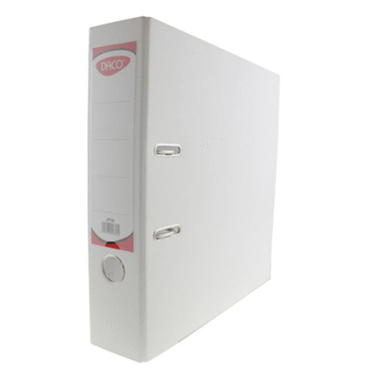 Biblioraft plastifiat alb