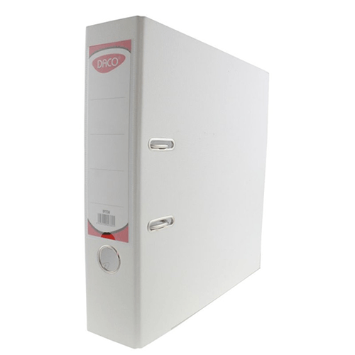 Biblioraft plastifiat alb