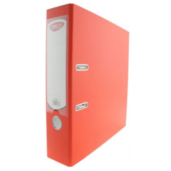 Biblioraft plastifiat portocaliu