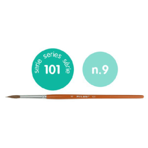 Pensula Milan seria 101 cu varf rotund - nr 9