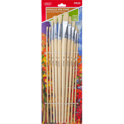 Pensule par porc set 10 Daco