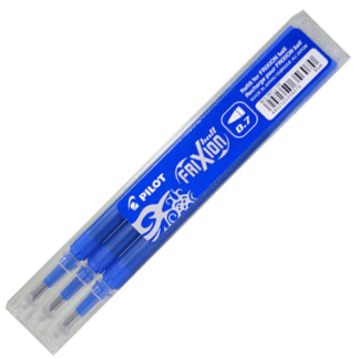 Rezerve Pilot FriXion 0.7 mm 3buc set - albastru inchis