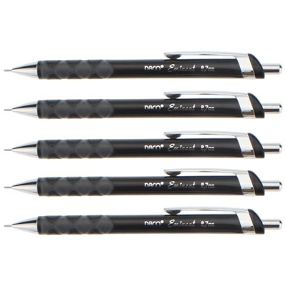 Creion mecanic 0.5 mm Daco Eminent - Negru Creion mecanic 0.5 mm Daco Eminent - Negru