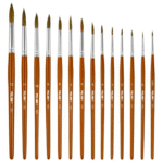 Pensula Milan seria 101 cu varf rotund - diferite marimi