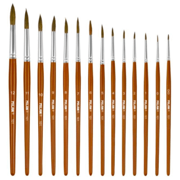 Pensula Milan seria 101 cu varf rotund - diferite marimi