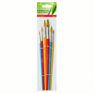 Pensule scolare Ecada 6buc