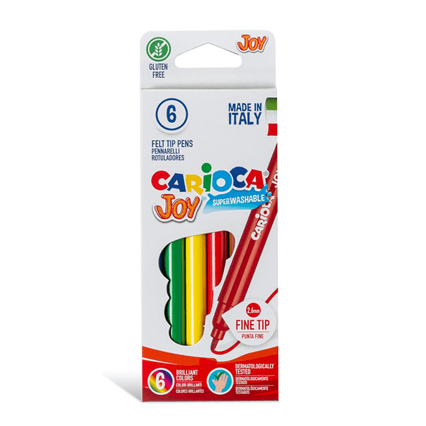 Carioci Carioca Joy Superwashable 6 culori Carioci Carioca Joy Superwashable 6 culori