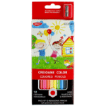 Creioane colorate Daco 12 culori