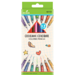 Creioane colorate Ecada 12 culori