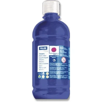 tempera milan 500 ml albastru inchis