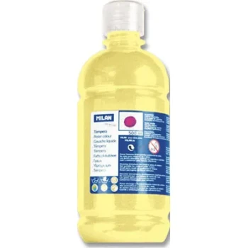 tempera milan 500 ml galben deschis