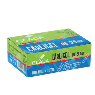 Agrafe hartie 33mm Ecada