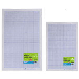 Hartie milimetrica A4 & A3 100coli