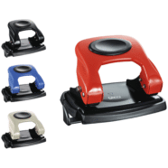 Perforator 20 coli Daco - Rosu, Negru, Albastru, Gri