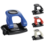 Perforator 30 coli Daco - Albastru, Negru, Rosu, Gri