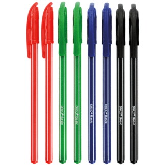 Pix Daco Basic - Albastru, Negru, Rosu, Verde