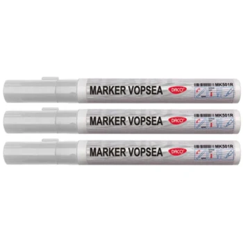 Marker vopsea Daco - Alb