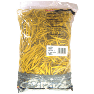 Elastic bani Scriva 1 kg , cauciuc natural, diametru 80mm, latime 4mm