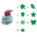 Perforator cu model 1cm Daco - diferite modele