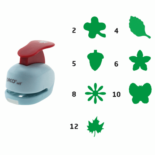 Perforator cu model 1cm Daco - diferite modele