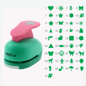 Perforator cu model 2.5cm Daco - diferite modele