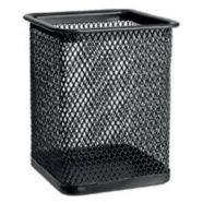 Suport birou patrat Ecada - Negru