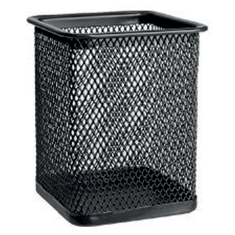 Suport birou patrat Ecada - Negru