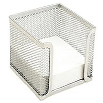 Suport cub hartie metalic Ecada - Argintiu