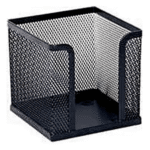 Suport cub hartie metalic Ecada - Negru