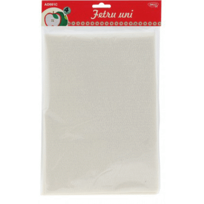 Fetru uni Daco - Alb