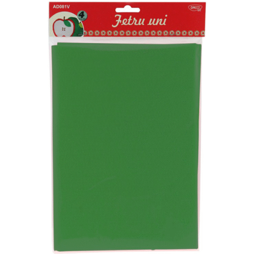 Fetru uni Daco - Verde