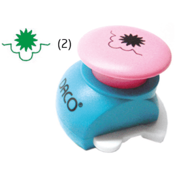 Perforator cu model de colt 2.5 cm - model 2