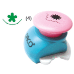 Perforator cu model de colt 2.5 cm - model 4