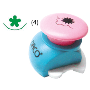 Perforator cu model de colt 2.5 cm - model 4