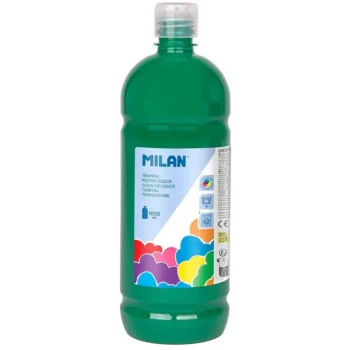 Tempera Milan 1000ml Verde inchis