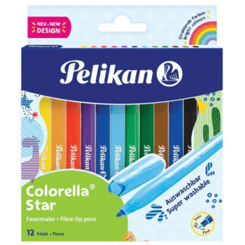 Carioci Colorella Pelikan 12 culori